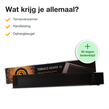 Afbeelding in Gallery-weergave laden, Terraspaneel Zwart