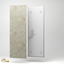 Afbeelding in Gallery-weergave laden, Een Ecosun CR Ceramiek Beton Beige paneel - Nature